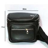 Vintage Silver Waist Bag Backpack Shoulder Handbag