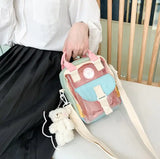 Personalized Cartoon Travel Small Cloth Bag for Female