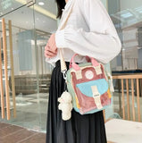 Personalized Cartoon Travel Small Cloth Bag for Female