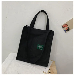 Small Fresh Canvas Shoulder Bag for Female Students