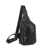 Lightweight PU Shoulder Messenger Bag
