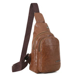 Lightweight PU Shoulder Messenger Bag