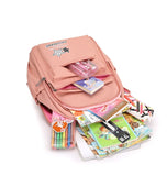 Nylon Backpack for School Student Large Capacity