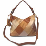 Euro American Pu Women's Bag Double Shoulder Messenger Bag
