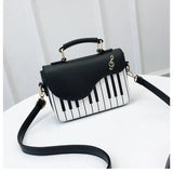 Sweet Piano Notes Mini Square Bag for Girls