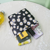 Autumn Daisy Transparent Bucket Bag Chain Strap Shoulder Bag