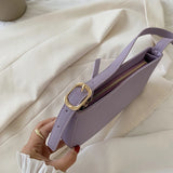 Casual Leather Shoulder Bag for Women