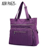 Solid Shoulder Bags Casual Tote O Bag Handbags Women Famous Multifunction Bag