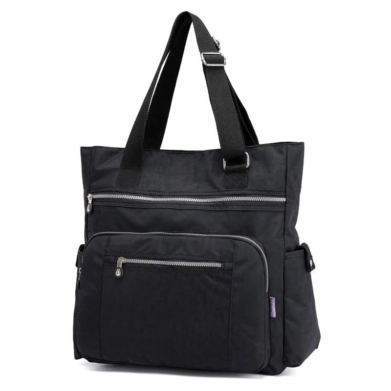 Solid Shoulder Bags Casual Tote O Bag Handbags Women Famous Multifunction Bag