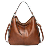 Women Crossbody Bag Casual Totes PU Leather Hobo Messenger Bag