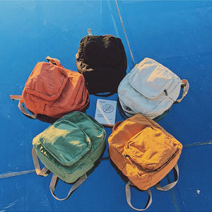 2020 Canvas Backpack Women High Capacity Student School Bag