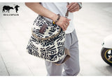 2020 British Style Linen Backpack Retro Canvas Bag