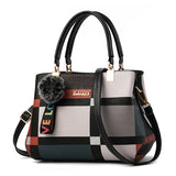 High Women's Leather Handbag Cross Body Bag Shoulder Bag Casual Women
