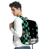 Demon Slayer Kimetsu No Yaiba Backpacks Waterproof