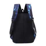 3pcs/Set High School Bags for Women Boys One Shoulder Bag Male Backpacks