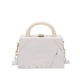 Acrylic Chain Bag Female Plastic Messenger Handbag