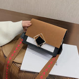 Autumn Small Leather Bag Women Messenger Bag Broadband One-shoulder Bag