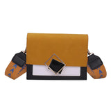 Autumn Small Leather Bag Women Messenger Bag Broadband One-shoulder Bag