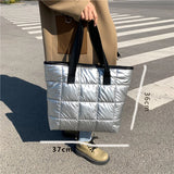 European Beauty Bag Large-Capacity One-Shoulder WOMEN down Bag