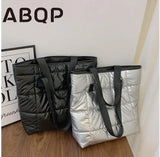 European Beauty Bag Large-Capacity One-Shoulder WOMEN down Bag
