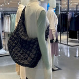 Autumn Winter Cloud Fold Big Bag Casual Personality Lightweight Dumpling Bag