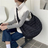 Autumn Winter Cloud Fold Big Bag Casual Personality Lightweight Dumpling Bag