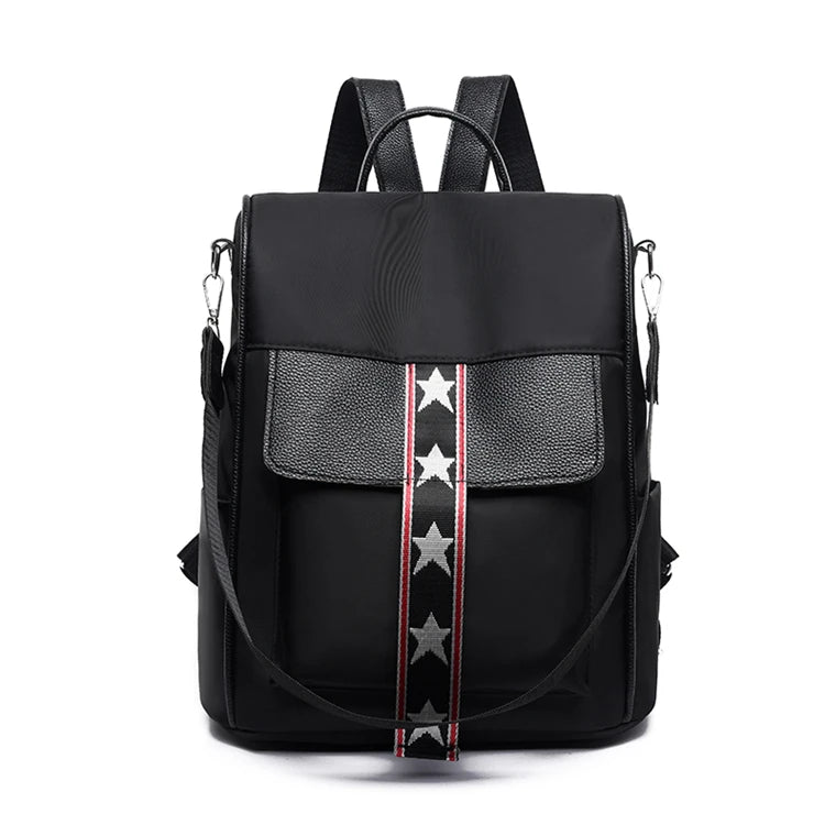 Casual Women Backpack Nylon School Bags Teenage Girl Shoulder Bags