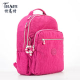 Waterproof Nylon Backpack Men Women School Bag