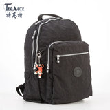 Waterproof Nylon Backpack Men Women School Bag