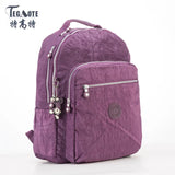 Waterproof Nylon Backpack Men Women School Bag