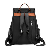 Solid Women Shoulder Bag School Backpack For Teenage Girl