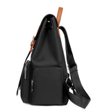 Solid Women Shoulder Bag School Backpack For Teenage Girl