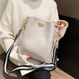 Women PU Leather Handbag Shoulder messenger Bag Ladies Large capacity