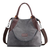 Large Canvas Casual Tote Women's Handbags Shoulder Bags For Women