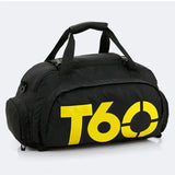 Men & Women Sport Gym Bag Fitness Waterproof Outdoor with Shoe Compartment