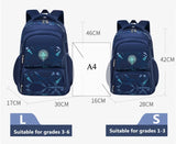 Large School Bag Waterproof Orthopedic Satchel for Boys