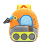 Kids Plush Excavator Backpack for Kindergarten