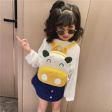 Kids Cartoon Nylon Backpacks for School