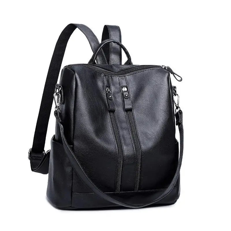 Casual Classic Backpack Purse Bags PU Leather Backpack Women School Bags