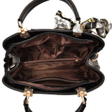 Casual High Crossbody Messenger Bags for Women Ladies Rose Bow Shoulder Bag