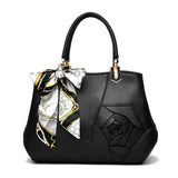 Casual High Crossbody Messenger Bags for Women Ladies Rose Bow Shoulder Bag