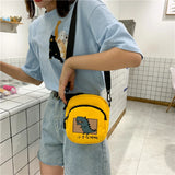 Casual Small Bags Womens Cartoon Crossbody Bags for Women Girls