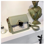 Chain PU Leather Crossbody Bag Small Shoulder Messenger