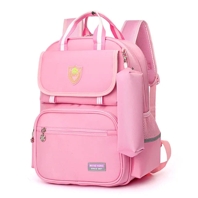 Kids School Backpack Boys Girls Primary Orthopedic Backpacks