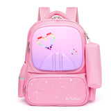 Kids Orthopedic School Backpack Girls Boys Primary School Bag
