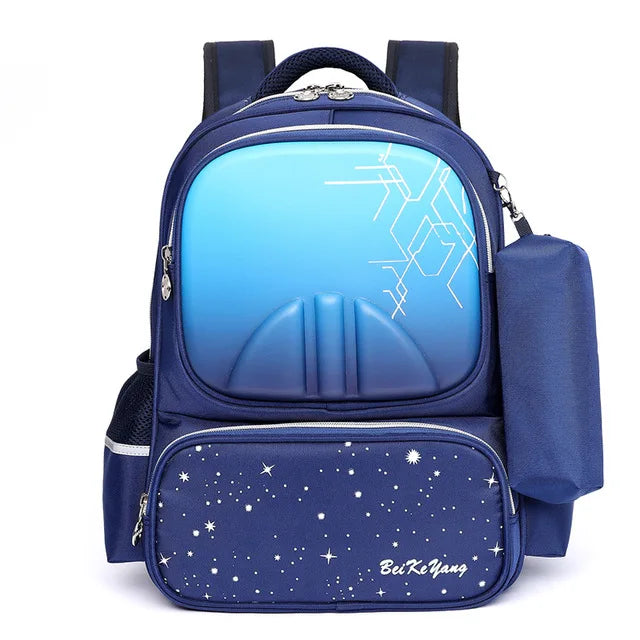 Kids Orthopedic School Backpack Girls Boys Primary School Bag