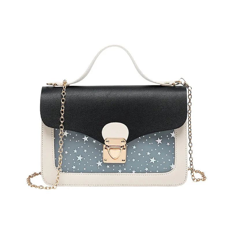 Women's Sequined Star Print Shoulder Bag