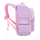 Girls School Bags Pink Princess Backpack Flower Kids Bookbags