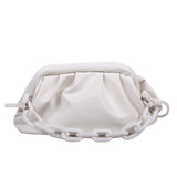 Cloud Underarm Shoulder Bag Clutch Chains Purse Totes Handbag