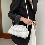 Cloud Underarm Shoulder Bag Clutch Chains Purse Totes Handbag